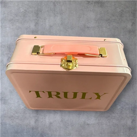 Truly Beauty Pink metal  Lunch Box - Picture 2 of 7